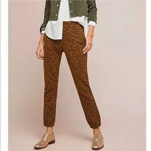Sanctuary leopard print jogger pants